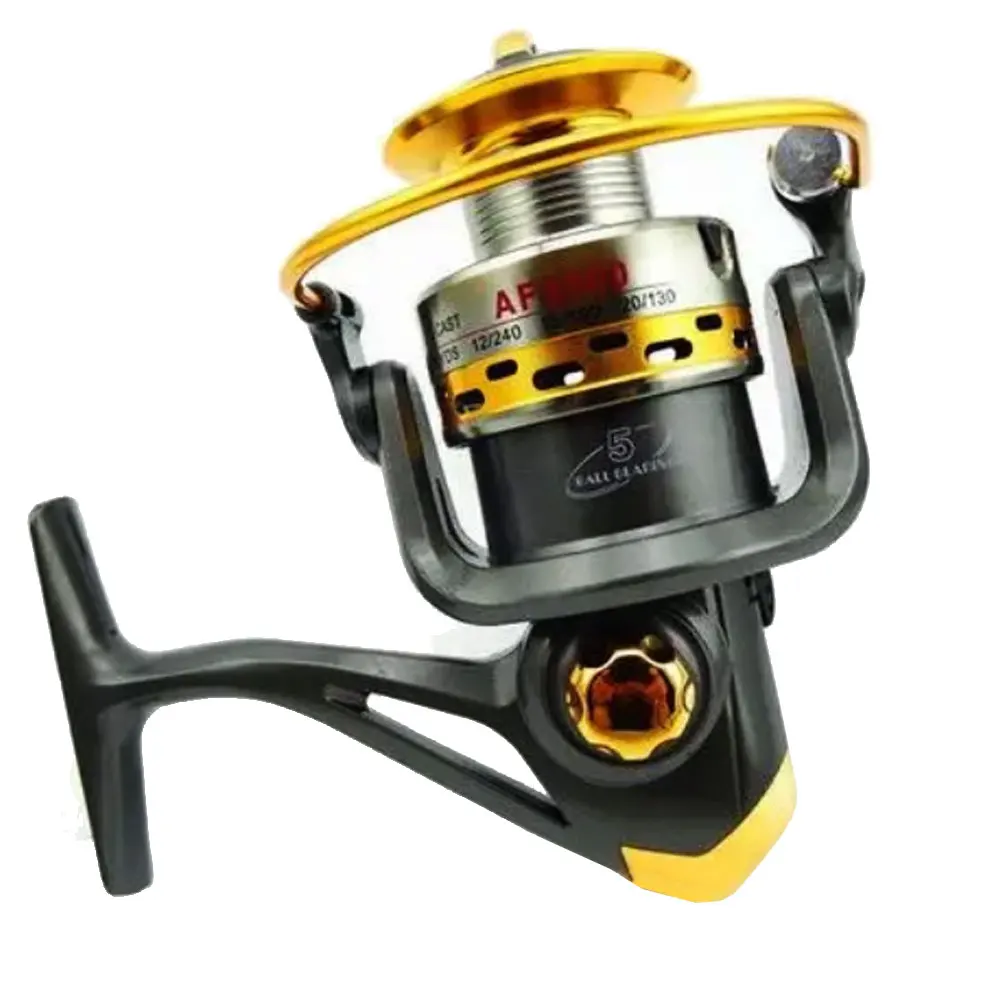 

FREE FISHER Spinning Fishing Reel 9+1BB 5.1:1 Moulinet Carretel Fishing Wheel Metal Spool AF2000 AF5000 Feeder Carp Reel