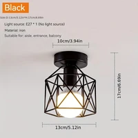 Led Ceiling Light Round Chandelier 110V 220V Mini Ceiling Lamp Indoor Lighting For Kitchen Bedroom Living Room Bathroom 5