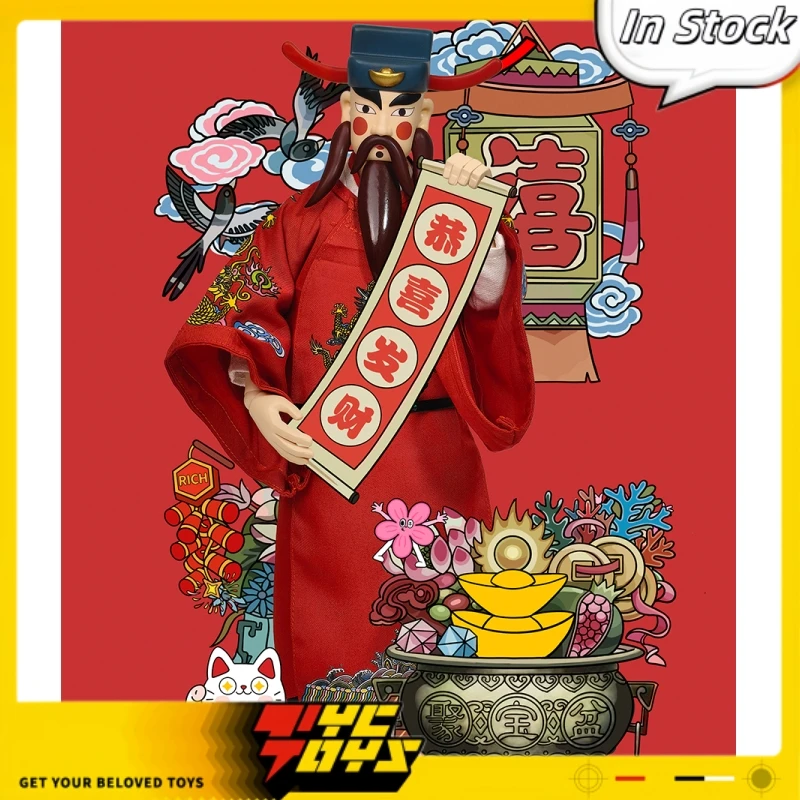 

TYCTOYS новая подлинная кукла GOON God of Wealth, модная игровая фигурка, орнамент ручной работы, модель куклы, коллекция игрушек