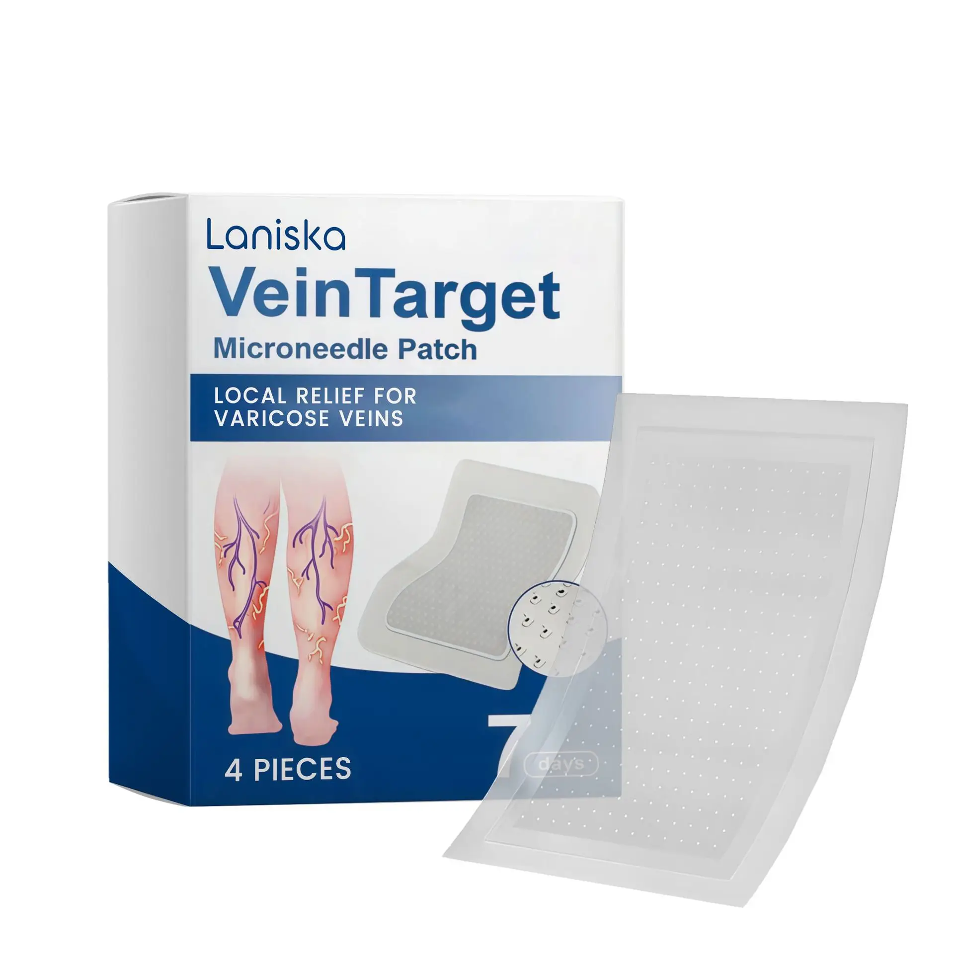 Leg Care Patch: Gentle Care for Leg Skin Discomfort, Moisturizing, for External Daily Use
