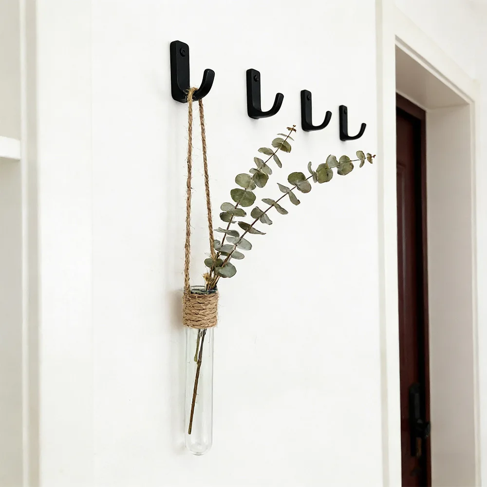 Hydroponic Flower Vase Wall-Mounted Test-Tube Vase Hydroponics Home Office Decor Air Plant Holder Home Garden Decor - view 6