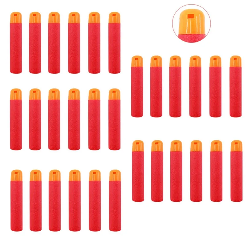 P6/30/54/60 Stück Mega für Nerf Sniper Rifle Darts Bullets Mega Foam Refill Darts Big Hole Head Bullets für Nerf Mega Kid Toy Gift