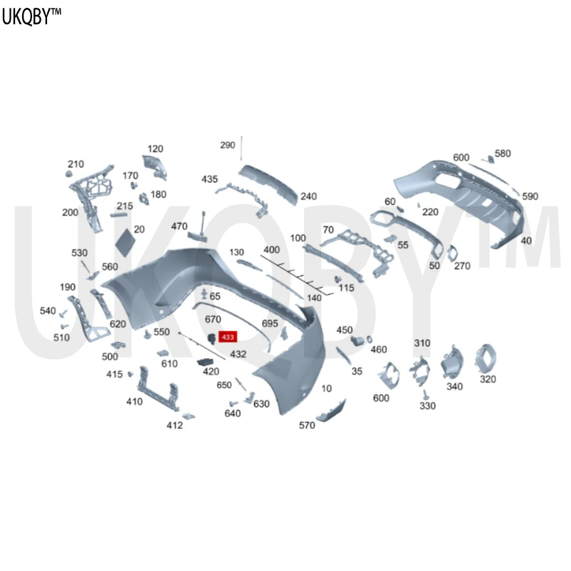 Me rc ed es A0295451026 clutch housing top light separation point;  2-PIN MLK1.2 A0225451926