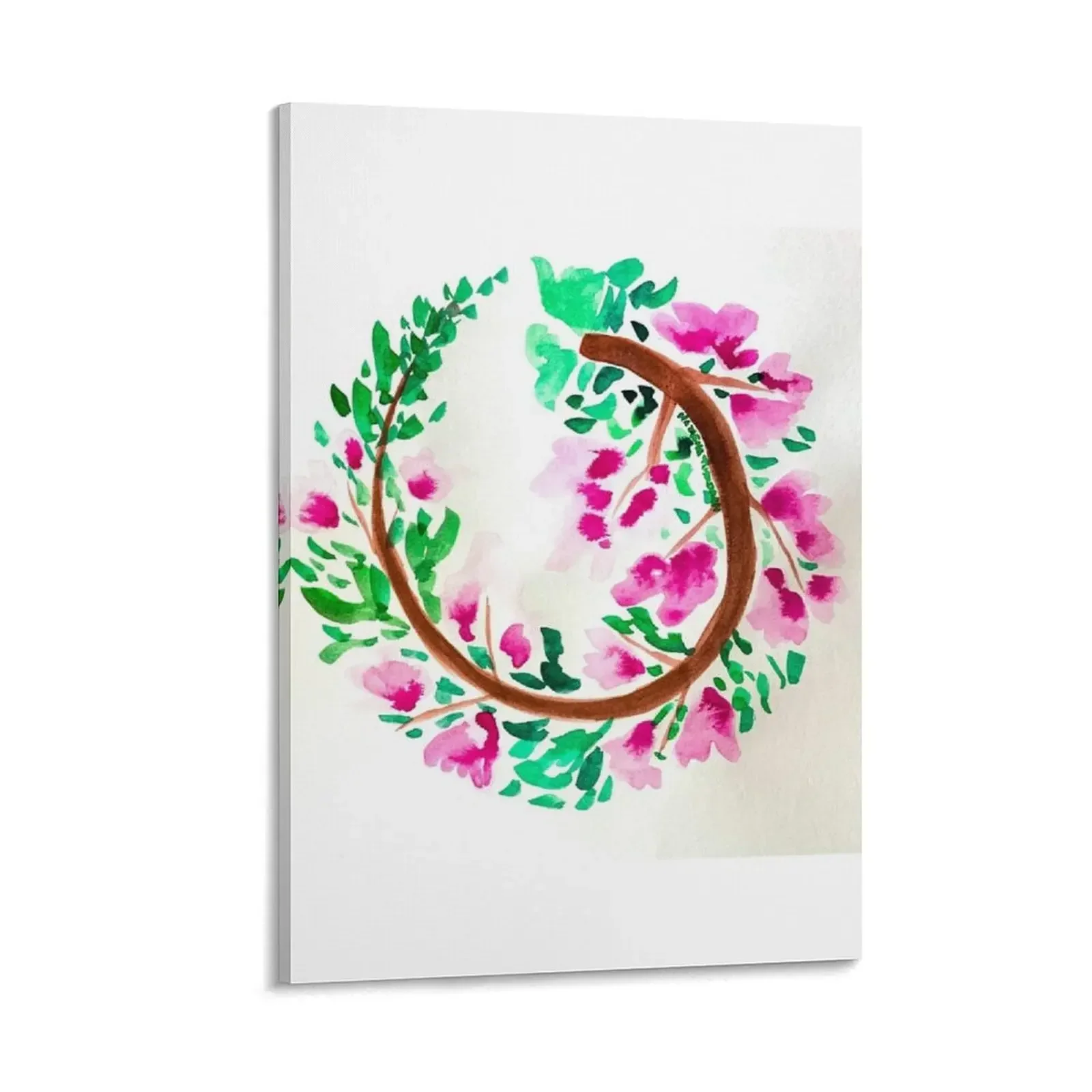

Spring Wreath Canvas Painting Decoration pictures room wall aesthetic room decor wall art canvas painting
