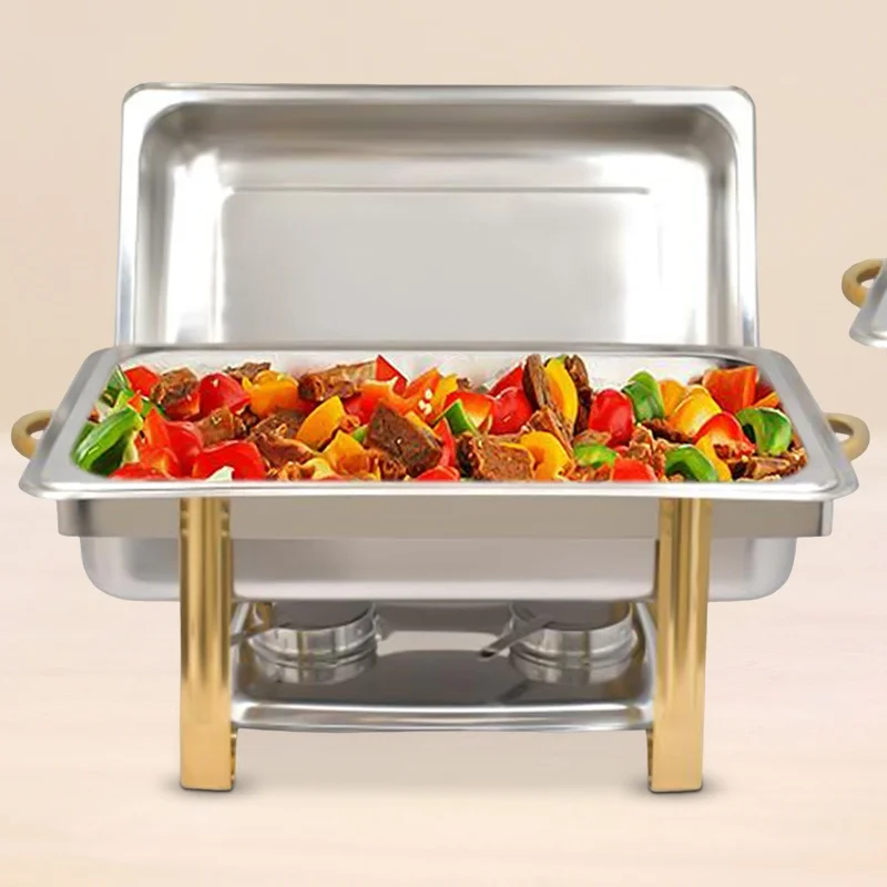 Stainless Steel Food Dish large Capacity Nontoxic and Safe Single floor dining stove Excellent Stability Easy to Store Keep Warm