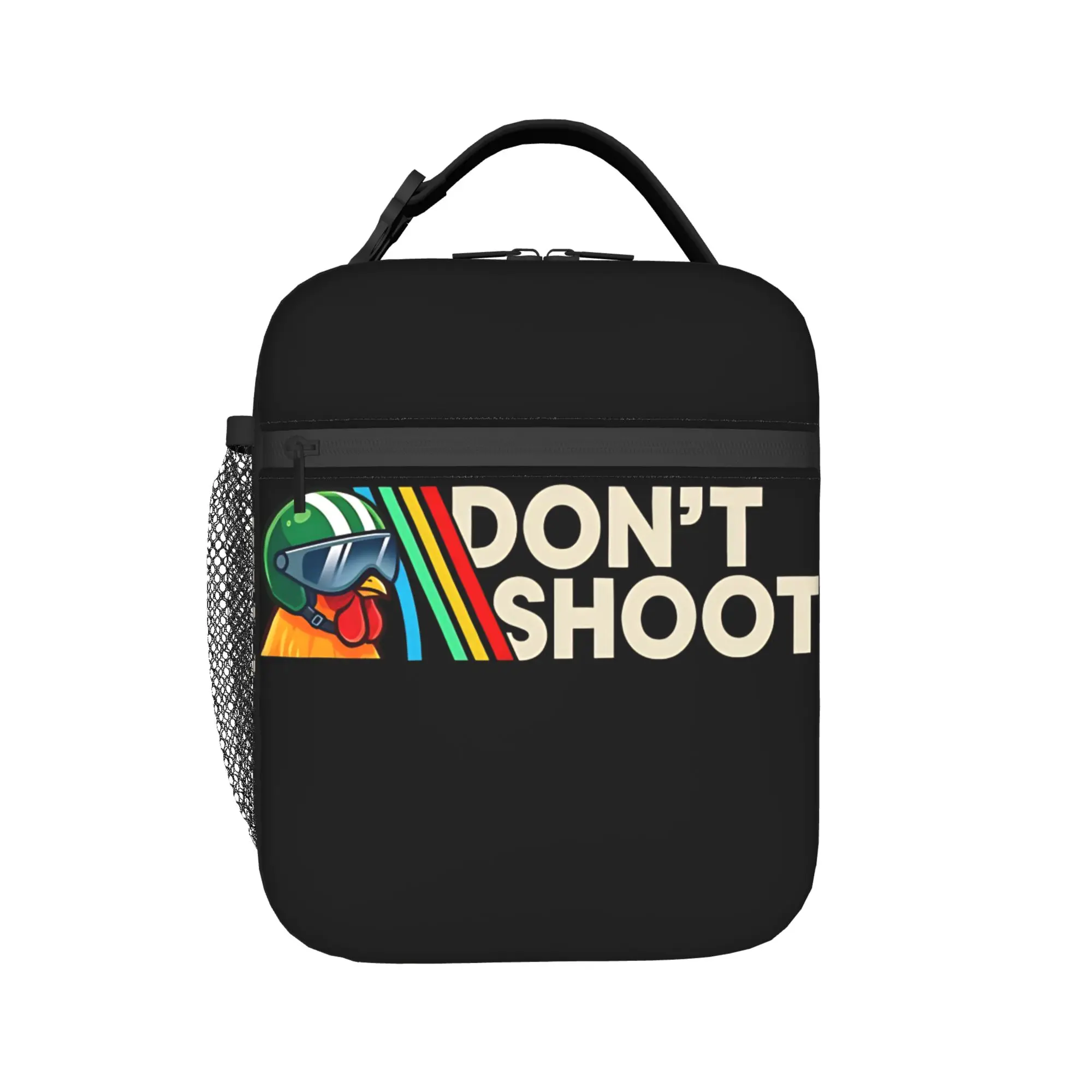 DONT SHOOT Gaming Arc Raiders Dude I said friendly Lunch Box For Girl Boy  Outdoor Picnic Cooler Bag Tote Food Bags