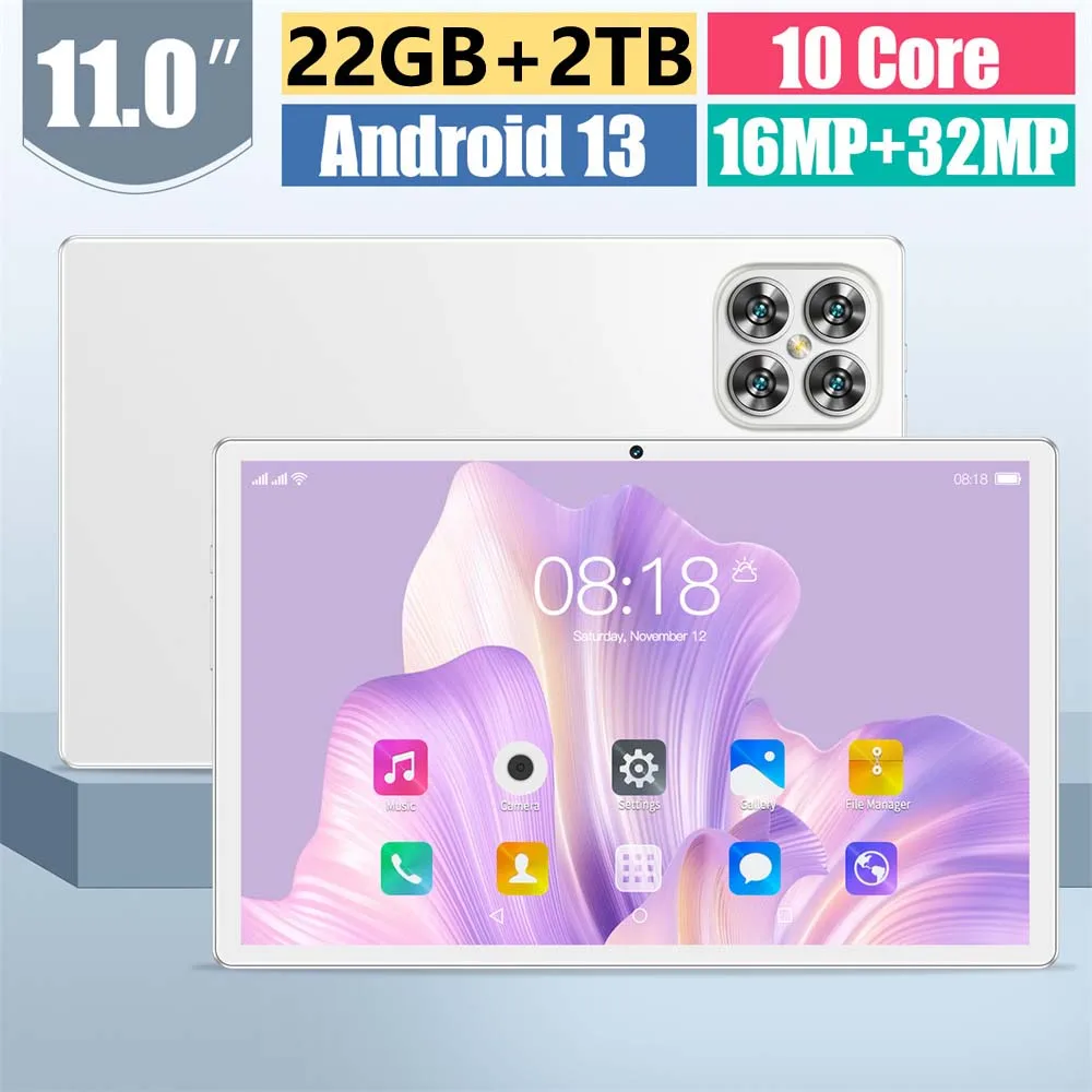 

Новое поступление планшетного ПК Pad 7S Pro, глобальная версия, 11,1 дюйма, оригинальные планшеты Android Tab 5G с двумя SIM-картами, 10000 мАч для детей