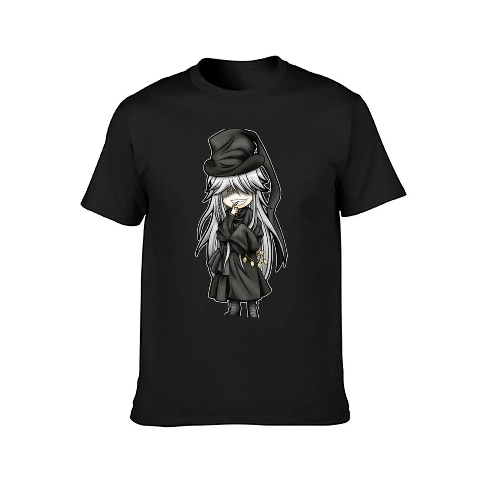 Sebastian Michaelis Black Butler Chibi Drawing T-Shirt oversizeds plus sizes cute clothes mens graphic t-shirts