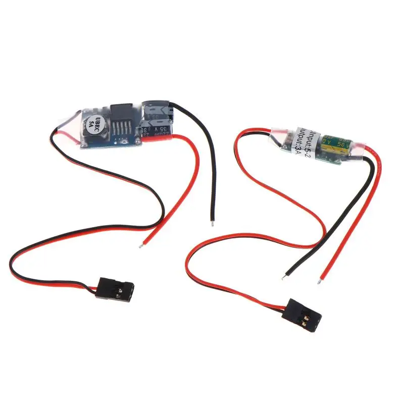 5V 3A 5A 7A External UBEC Voltage Regulator Anti-interference Support Receiver Power Supply For RC Airplane Aircraft