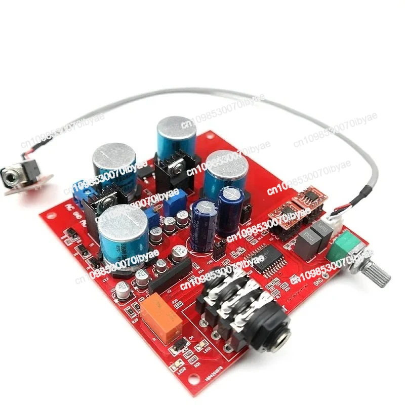 

For TPA6120A2 Hi-Fi Headphone Amplifier Fever Audio Earphone Amp OP275 Preamplifier OP AMP with Volume Control