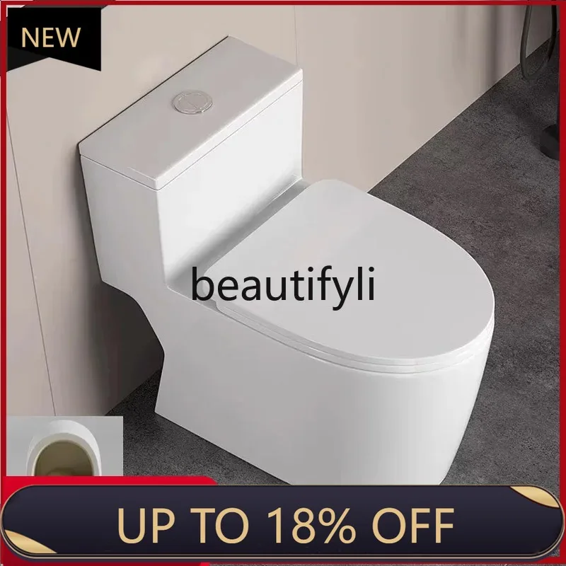 

Z189 Single hole toilet large pipe anti-blocking toilet deodorant siphon water-saving mute