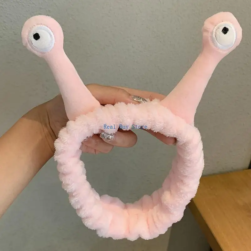 U13D المرأة غسل الوجه رئيس الفخامة كرار كاريكاتير مضحك هوائي عيون عيون مرنة الشعر شريط الحلوى ملونة مكياج عمامة باندانا