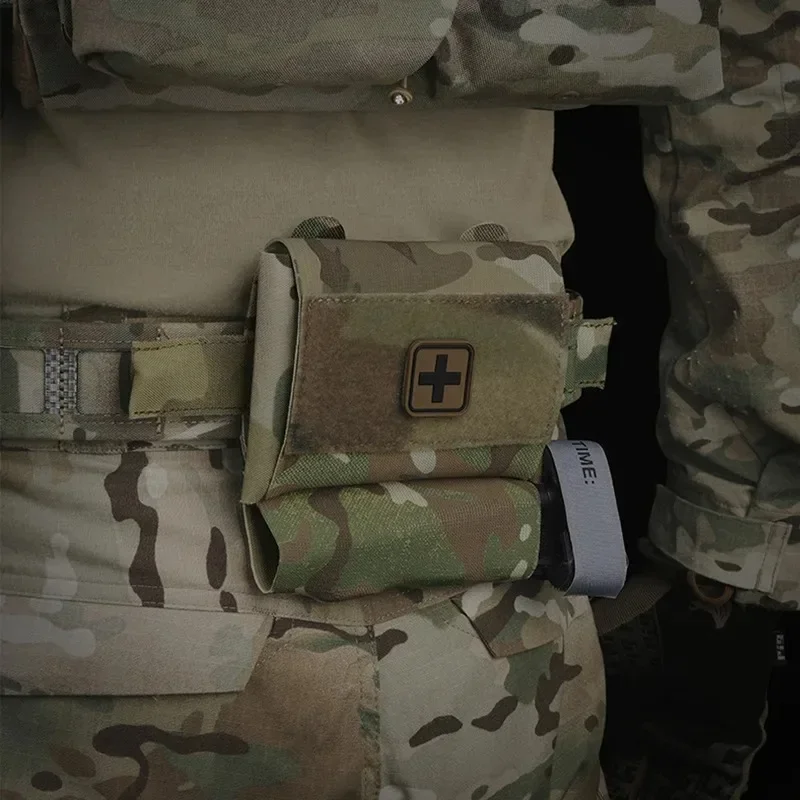 Botiquín táctico MOLLE EDC para caza exterior supervivencia y cintura - imagen 2