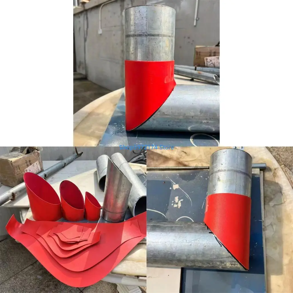 Y3NB Pipe Saddles Template Cutting Guide For Accurate Layouts In Welding Fabrication
