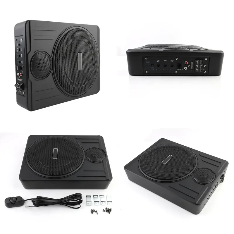 2026 Hot Sale Car Active Subwoofer 8 Inch Car Speaker Car Sound System Full Set Subwoofer