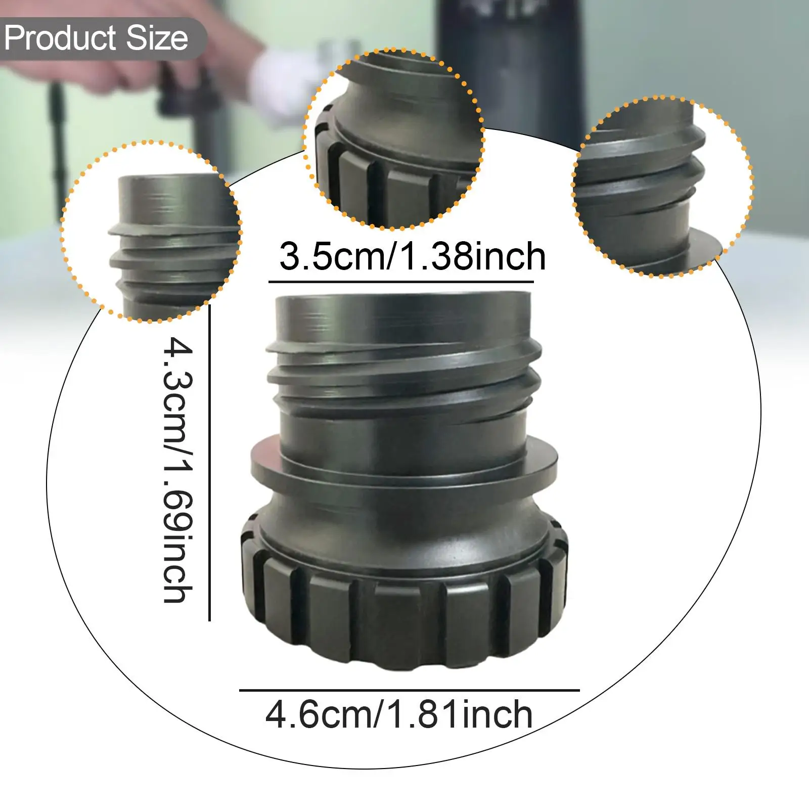 소다 병 어댑터 소형 전문 휴대용 부착 유리 병 어댑터 캡 소다 기계 액세서리 용 빠른 연결