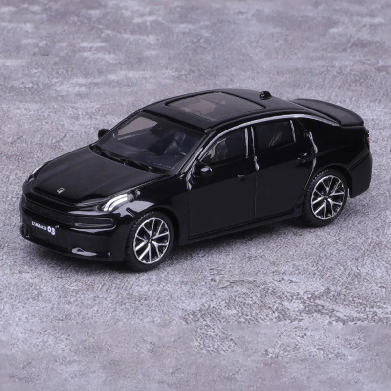 

Diecast Original 1:64 Scale LYNK&CO 03 Simulation Alloy Car Model Collection Ornament Gift Display Souvenir Decoration