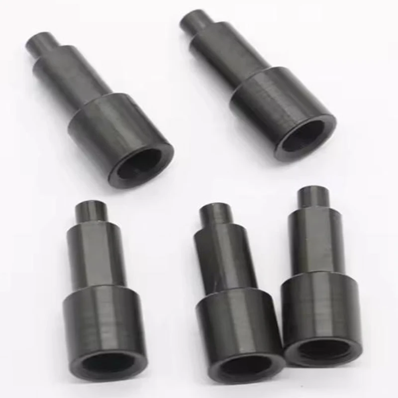 Custom CNC Machined Black Aluminum Spacers for Mechanical & Electronic Projects