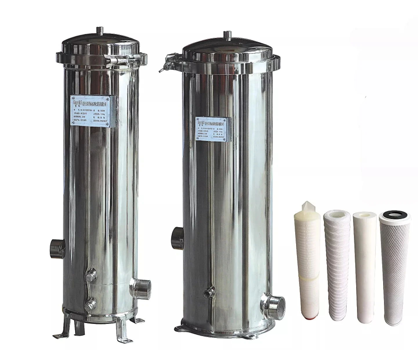 Cheap Price Widely Used Clamp Type SS304 20inch 5elements Cartridge Filter Housing