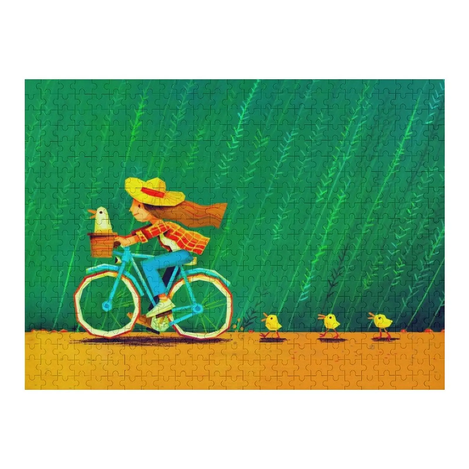 

Пазл Duck Trail, индивидуальный детский подарок, индивидуальное имя, детская игрушка, таможенная с фотопазлом