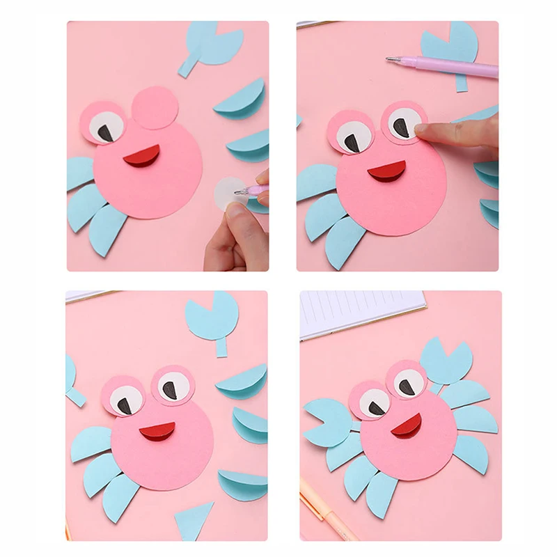 Solid Glue Stick Pen Shape Candy Color Quick-drying High Viscosity Creative Students Stationery