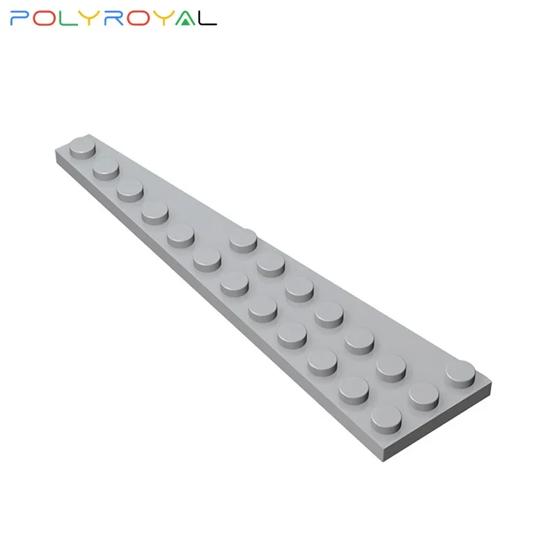 Building Blocks Technicalalal DIY 3x12 wedge plate (left)  Technology Pieces MOC Creativity Educational toy for children 47398