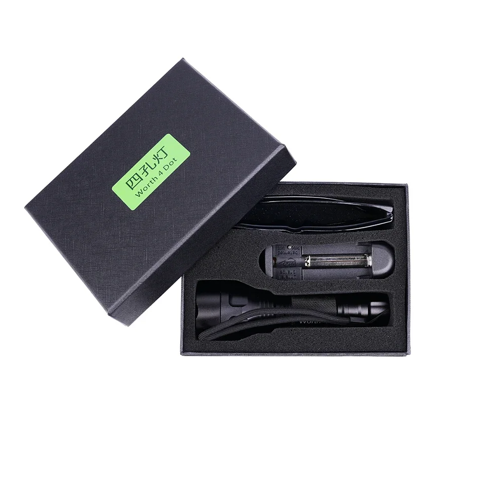 brand Ophthalmic Portable Metal Worth 4 Dot Test Light W4LT with Red Green Glasses Torch Type Penlight ophthalmology Tester