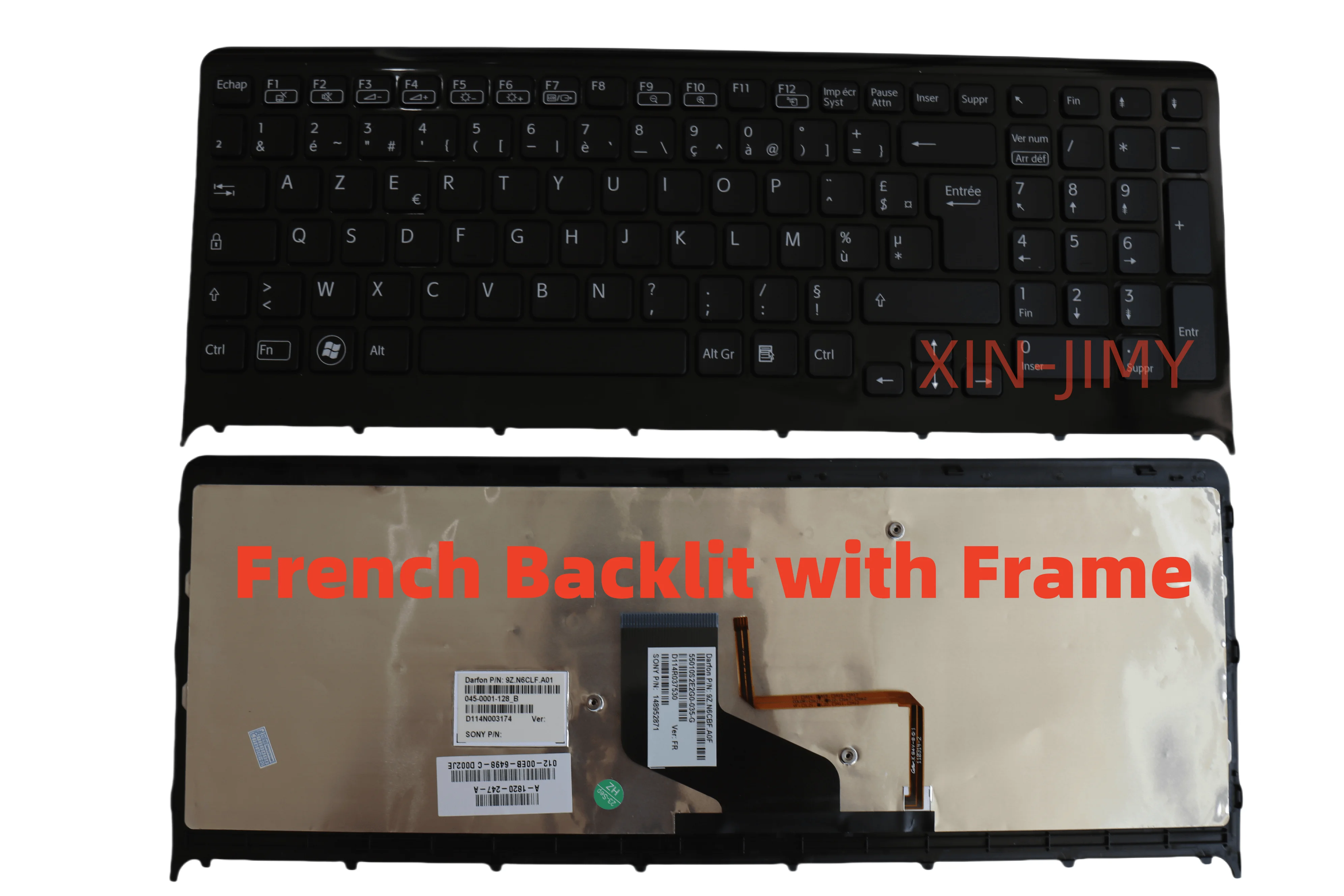 

Новая французская клавиатура с подсветкой для ноутбука Sony VAIO VPC-F215 VPC-F215FD VPC-F217 VPC-F219 VPC-F21 VPC-F22 VPC-F23 VPC-F24 рамка