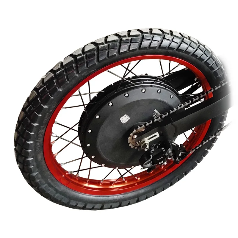 QS273 Motor 8000w/12000w/15000w Hub Motor Electric Motorcycle Conversion Kit