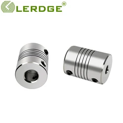 Lerdge Flexible Shaft Coupler Aluminium Alloy Stepper Motor flexible coupling 5x8mm For 3D Printing parts