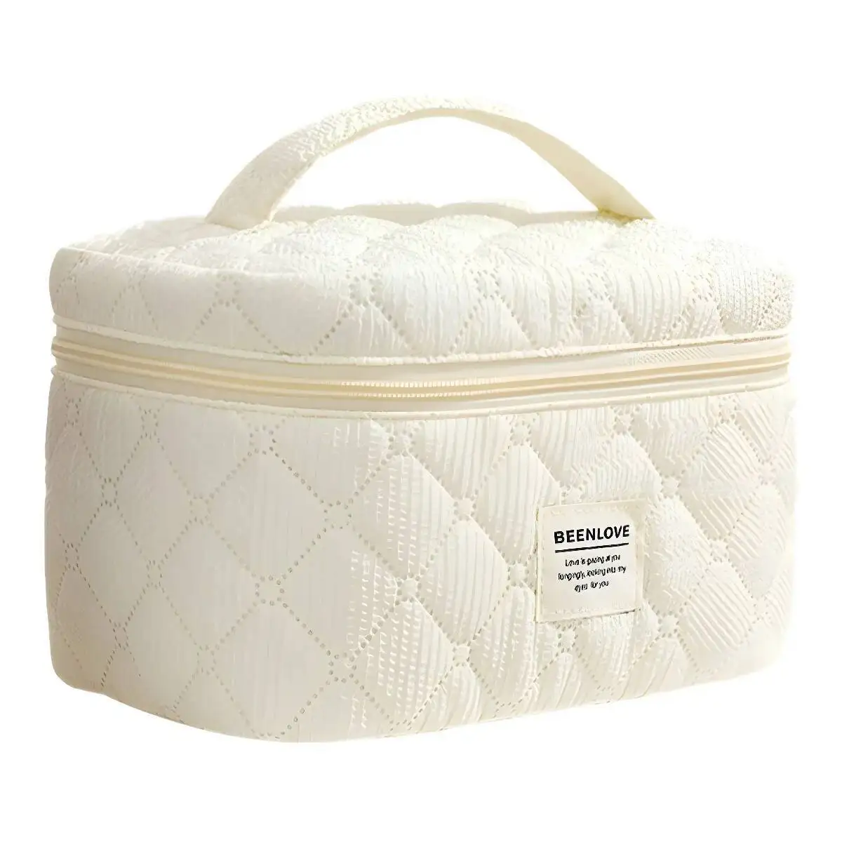 

2025 милая модная новейшая дорожная косметичка большой емкости, органайзер для макияжа и туалетных принадлежностей, портативная перегородка