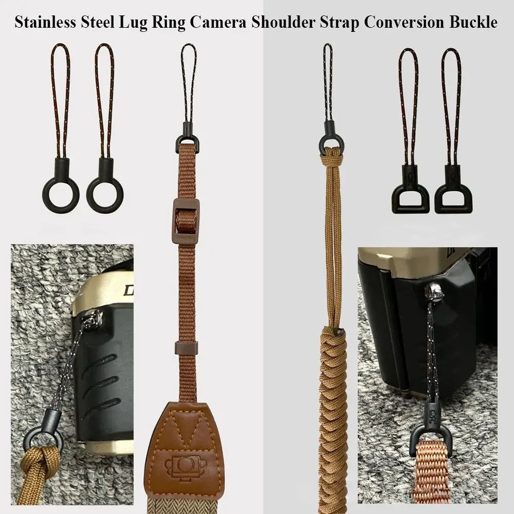 High Quality Stainless Steel Lug Ring 8 Styles Conversion Buckle Ring Adapter Mirrorless Came Accessories