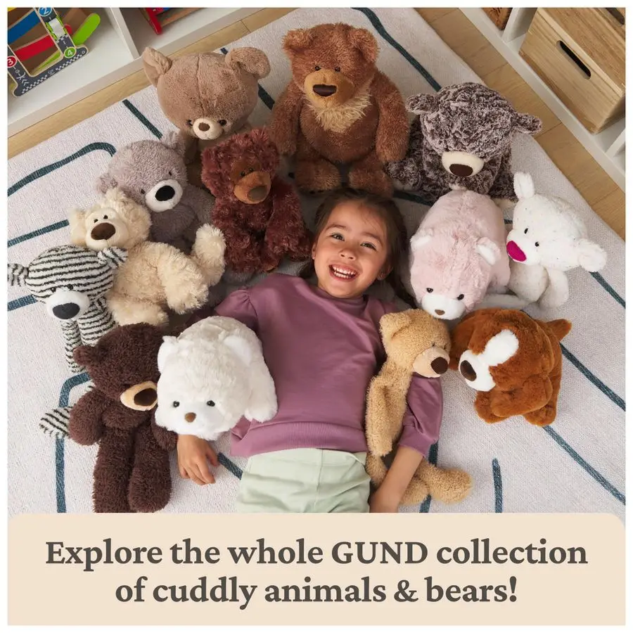 Grahm Teddybär, Premium-Kuscheltier für Kinder ab 1 Jahr, Braun, 18 Zoll