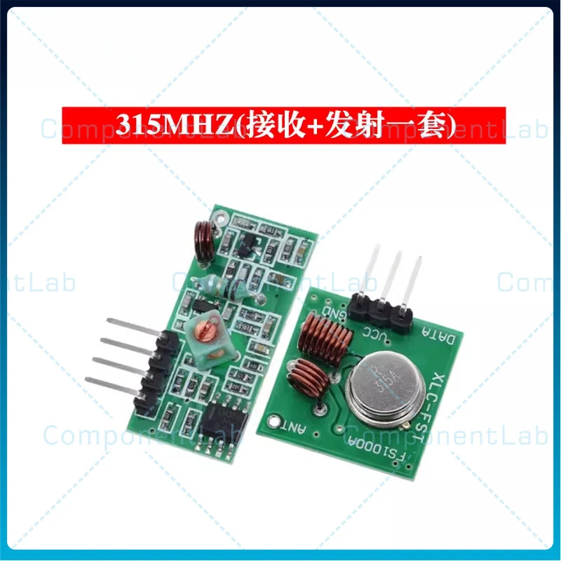 10-50pcs 433MHz 315MHz 5V Super-regenerative Receiver & Transmitter Wireless Module