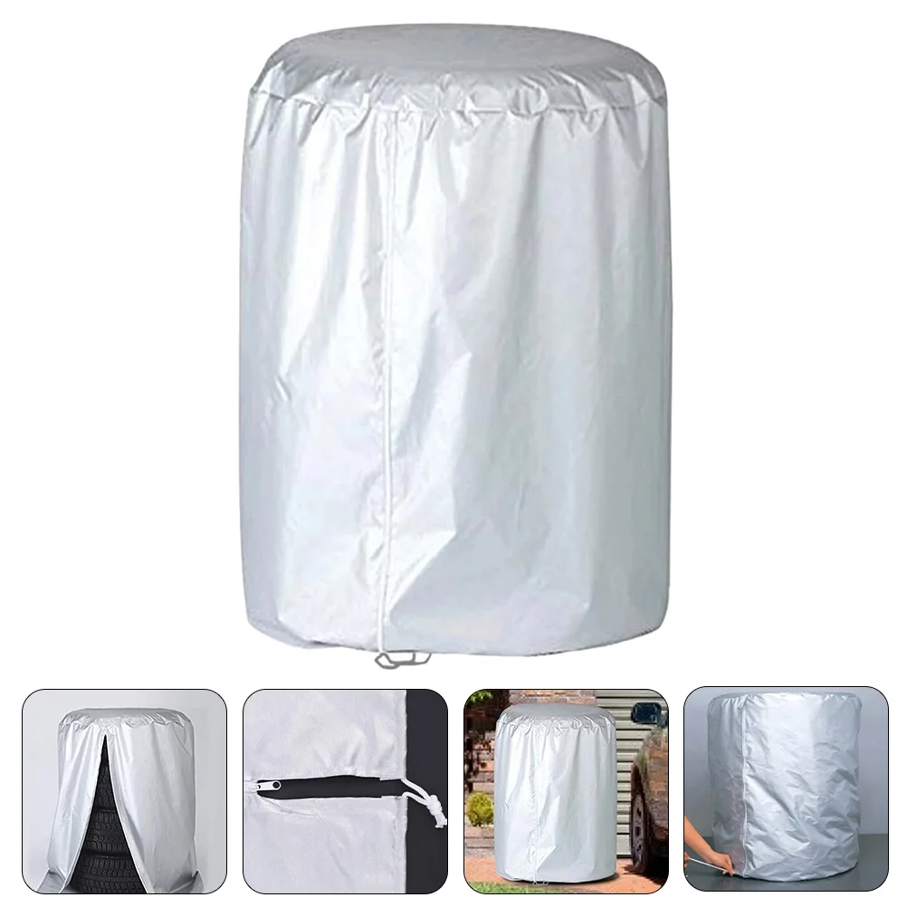 Car Tire Protector RV Truck Tyre Cover Wheel Tire Cover Zipper Tyre Cover