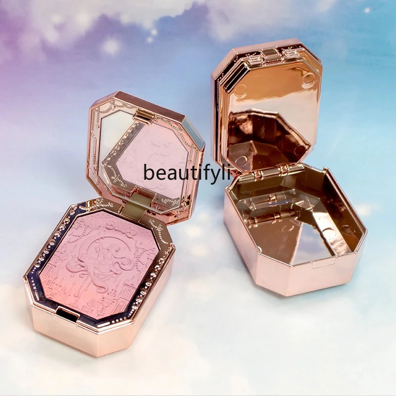 Flower Know Capsule Toy Jewelry Storage Box Desktop Decoration Blind Box Miniature Blush Model Gradient Relief Exquisite