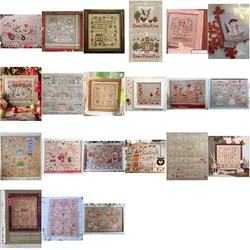 YIXIAO-Counted Cross Stitch Kit, Cross Stitch, RS Cotton, Cross Stitch Flowers, 61-77