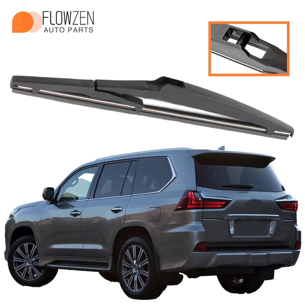 1 Stück Heckscheibenwischer Passend für Lexus LX 570 GX 2007-2018 Autoteile Heckscheibenwischerblätter Scheibenwischer-Zubehör