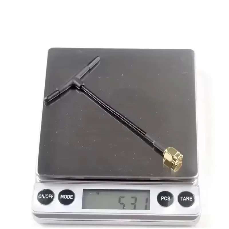 ExpressLRS Antenna tipo T da 2,4 GHz Guadagno 5dBi, 2400 MHz SMA maschio per trasmettitore radio ES24TX RC Drone FPV