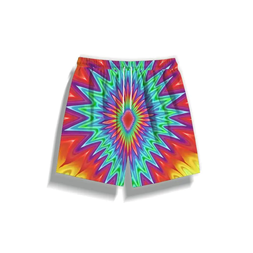 

1pcs Men's Short swim trunks2026 Summer 3D Printed Short sleeve clothes for man Quick drying Polyester running Breathable