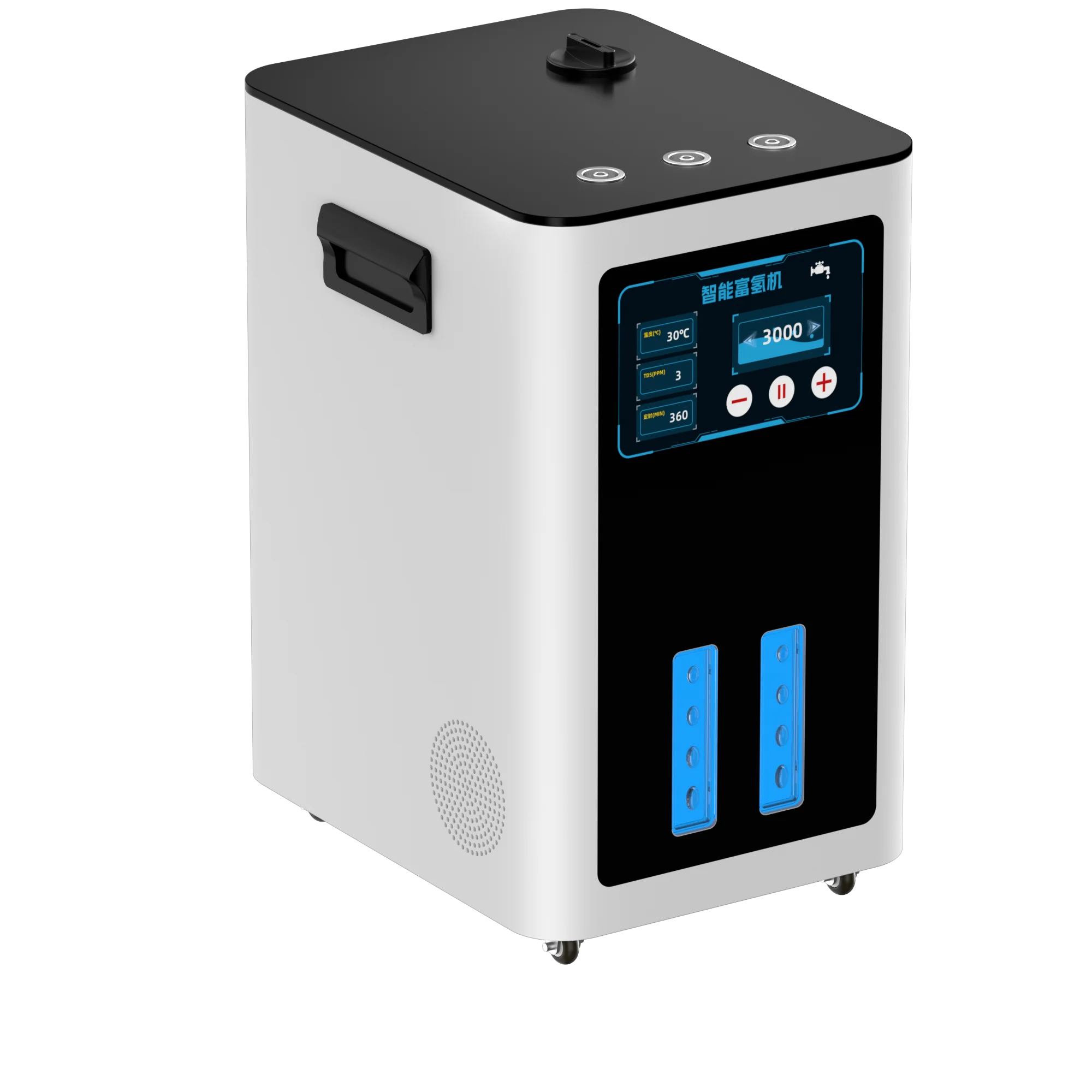 CE ROHO Kainuo Imported 99.999% High Purity PEM Electrolyzer Hydrogen Inhaler Machine 220V Home & Hospital Use Health Care