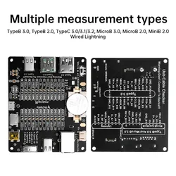 USB Data Cable Test Board USB Cable Checker Type-C Micro A Type B