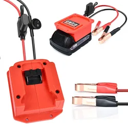 Car Jump Starter Car Booster for Milwaukee 18V Li-ion Battery DIY Adapter Emergency Booster Starting Device Jump Start Tool