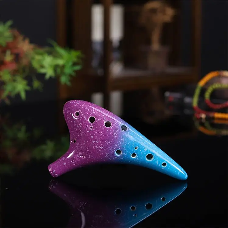 Twelve-hole Ocarina 12-hole Alto C Key Beginner Recommended Entry Simple Easy To Learn Musical Instrument Student Children Adult