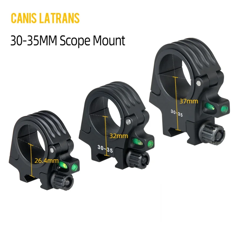 

Canis Latrans Tactical different Center height 30-35mm scopes mount Picatinny Rail mount dobble ring hunting rifle scope mount