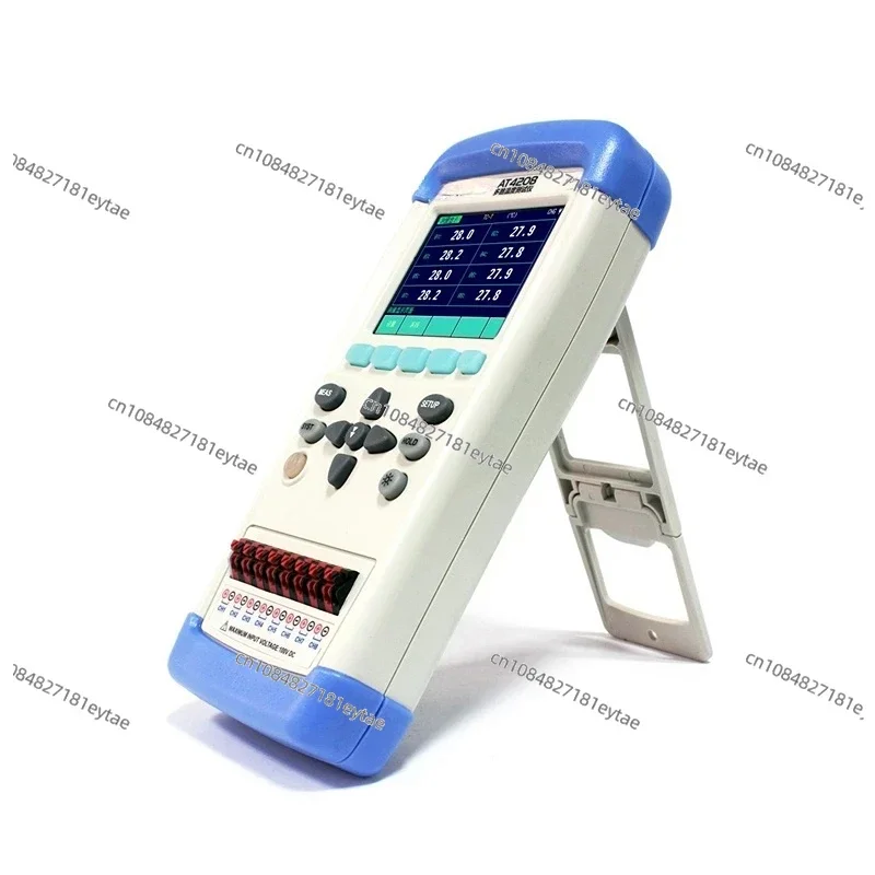 AT4208 Multi-channel Industrial Temperature Data Logger with 3.5 Inches TFT-LCD Display