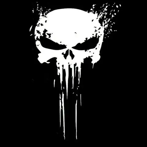 10 best sales punisher decal - №2