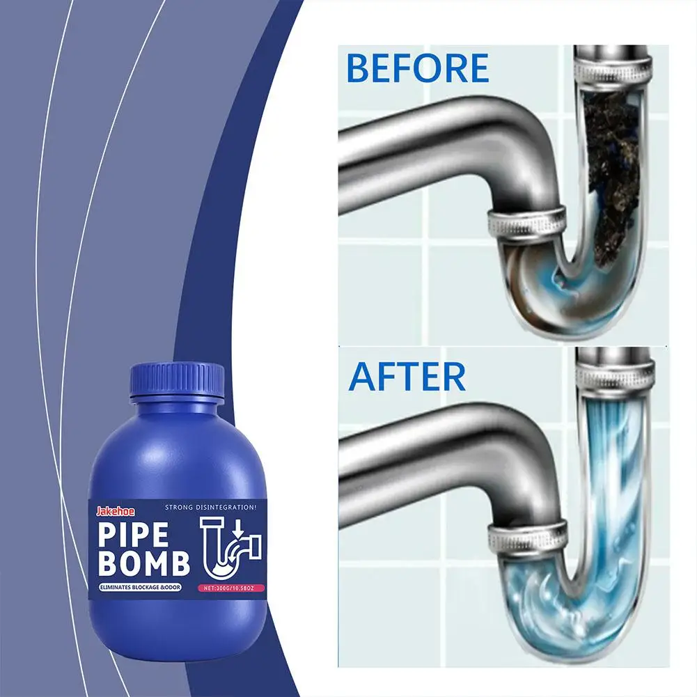 

Мощное средство для прочистки засоров в трубах, быстродействующий растворитель волос и жира, безопасно для труб, кухонных моек, ванных комнат и туалетов.