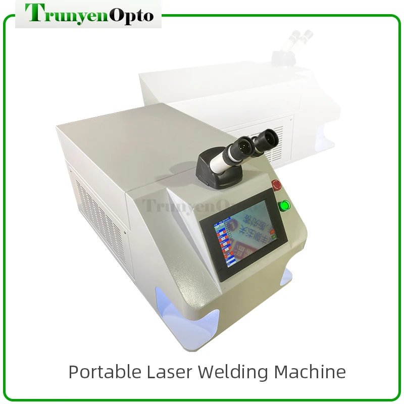 Portable Laser Welders Stainless Steel Jewelry Silver Gold Yag Laser Spot Welding Machine