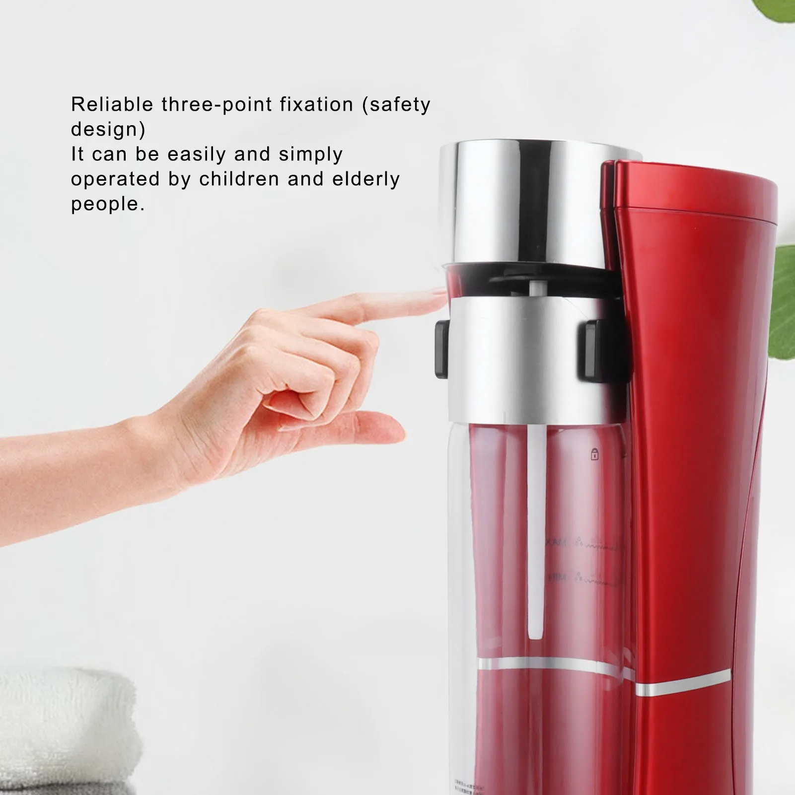 Soda Machine Intelligent Commercial Fast Portable Sparkling Water Maker for Coffee Shop Home